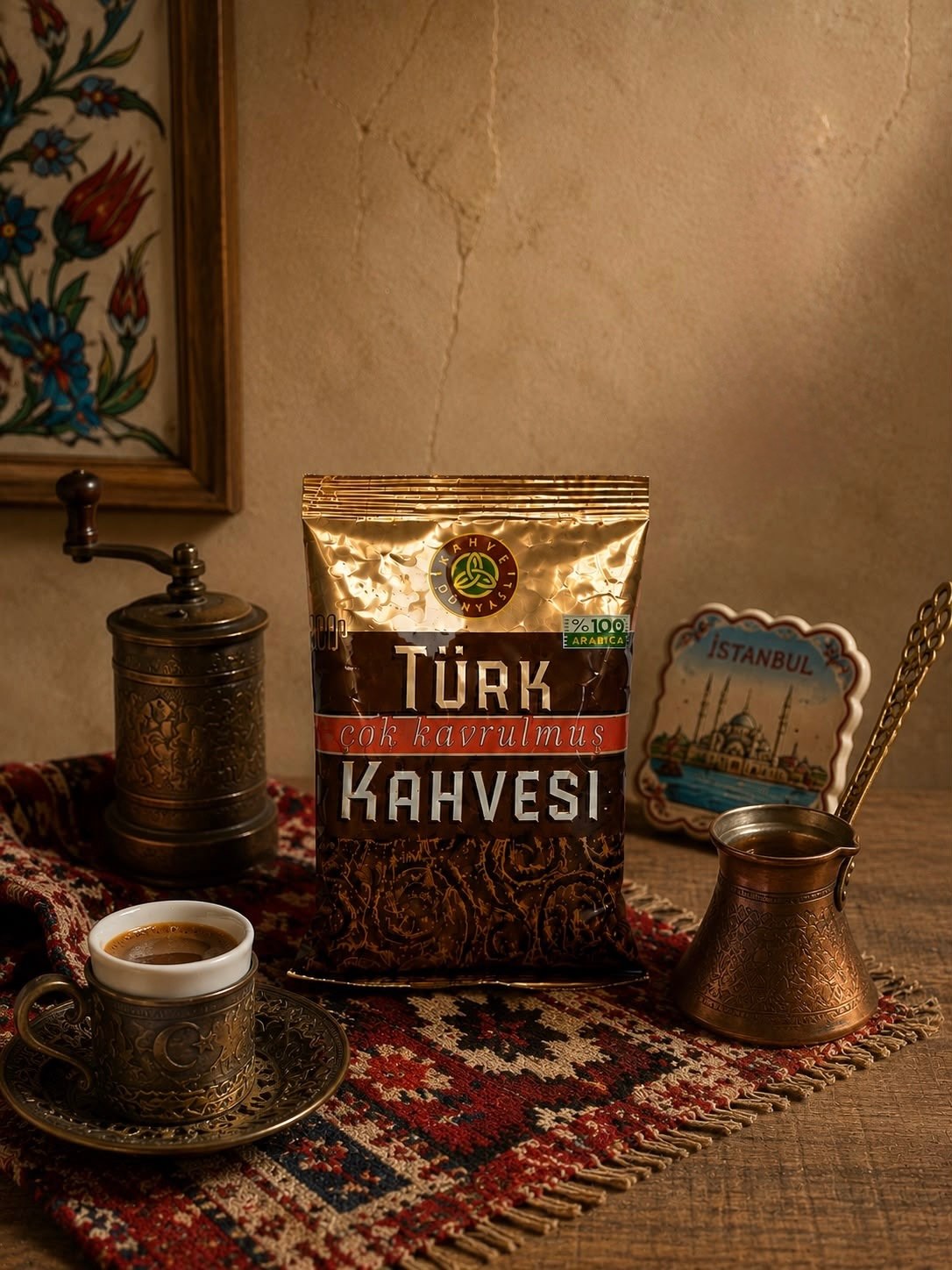 Dark Roasted Turkish Coffee