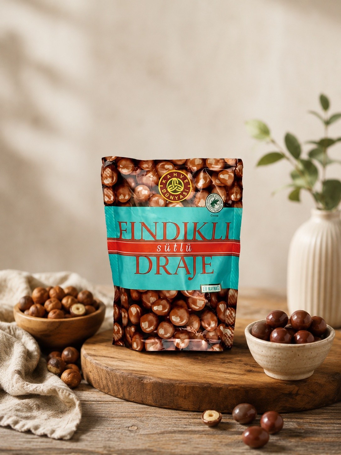 Milk Chocolate Coated Hazelnut Dragee